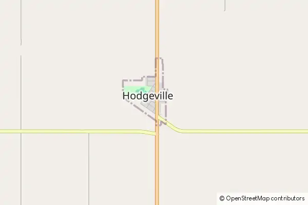 Mapa Hodgeville