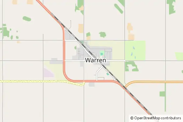 Mapa Warren