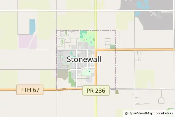 Mapa Stonewall