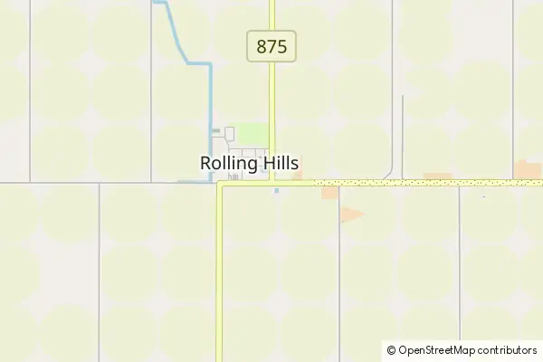 Mapa Rolling Hills