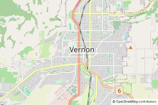 Mapa Vernon