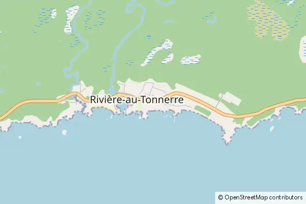 Mapa Rivière-au-Tonnerre