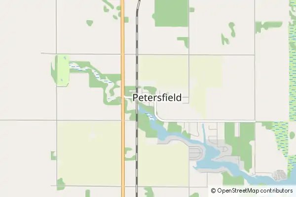 Mapa Petersfield