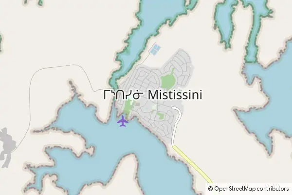 Mapa Mistissini