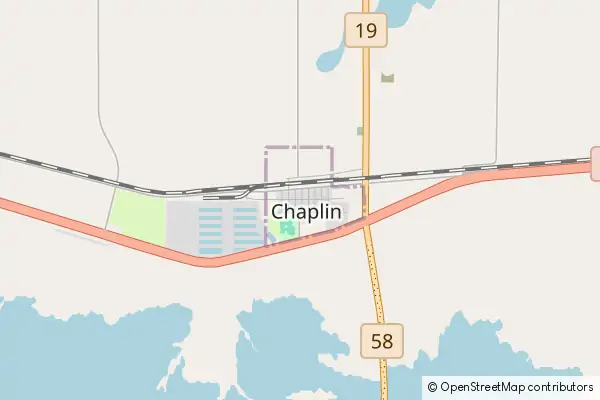 Mapa Chaplin