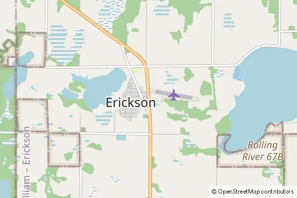 Mapa Erickson