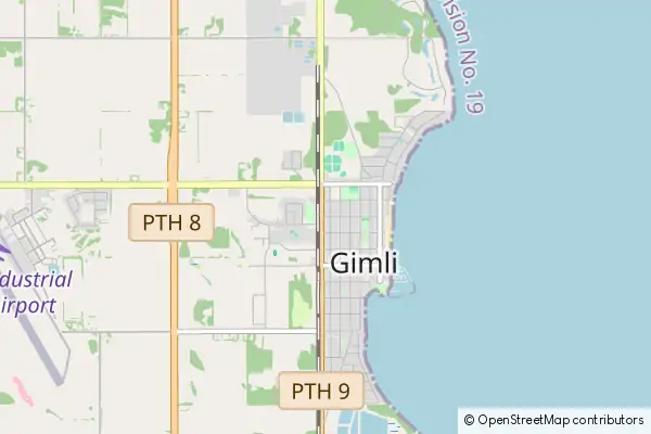 Mapa Gimli