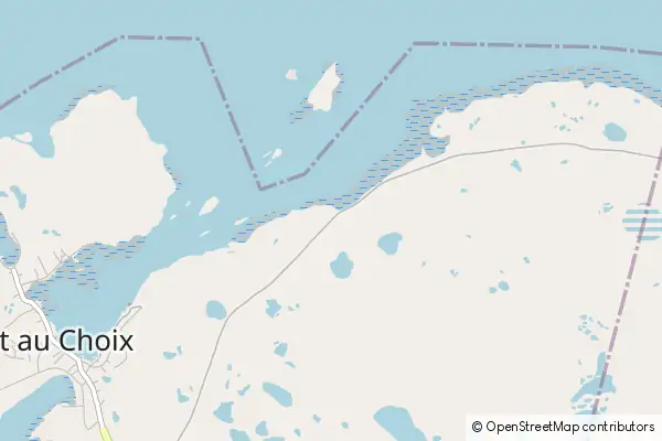 Mapa Port au Choix