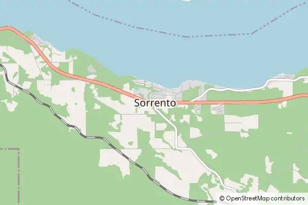 Mapa Sorrento