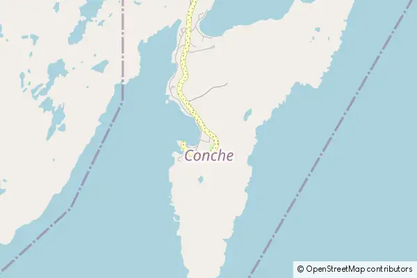 Mapa Conche