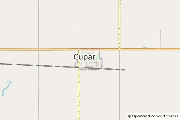 Mapa Cupar