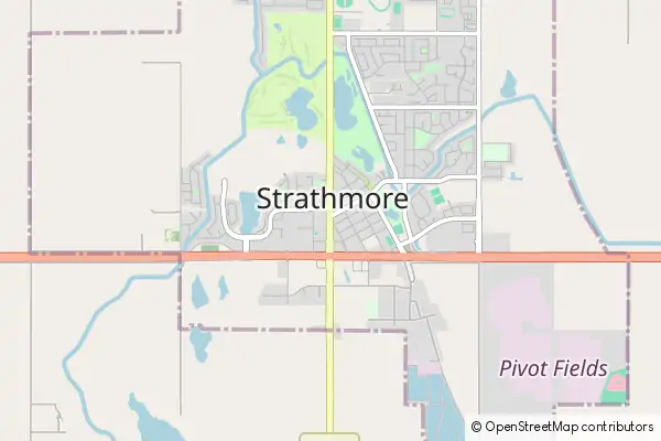 Mapa Strathmore