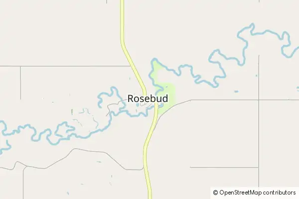 Mapa Rosebud