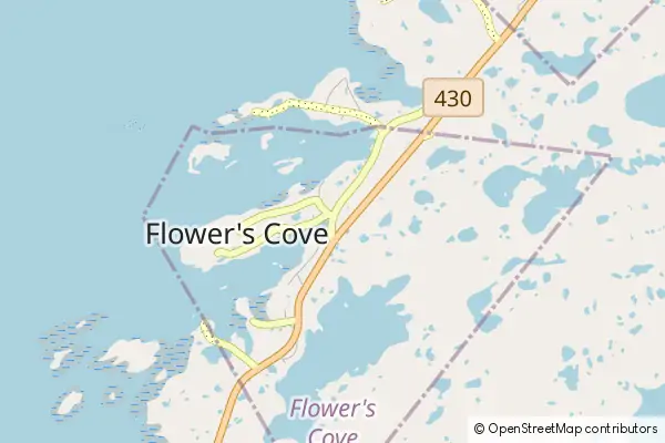 Mapa Flower's Cove