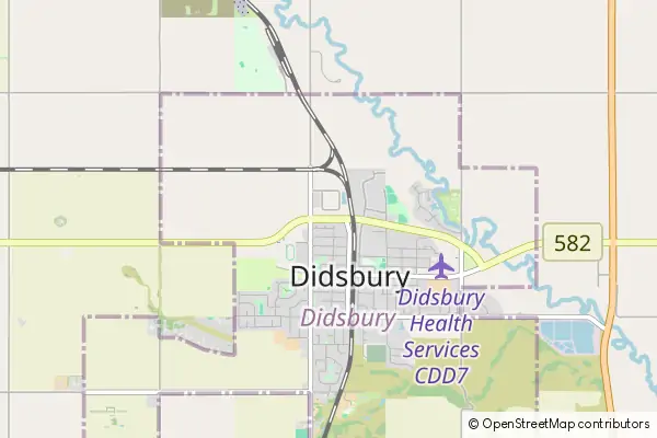 Mapa Didsbury