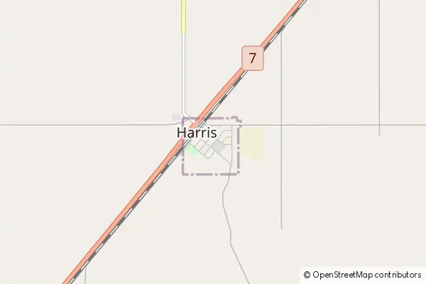 Mapa Harris