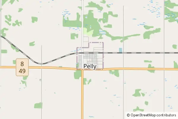 Mapa Pelly