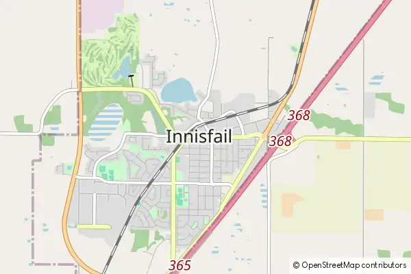 Mapa Innisfail