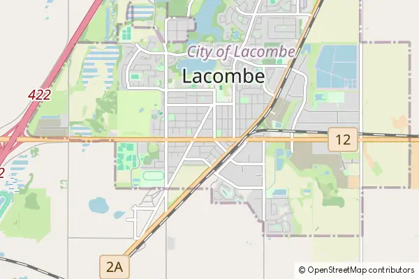 Mapa Lacombe