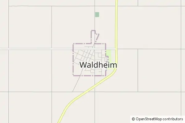 Mapa Waldheim