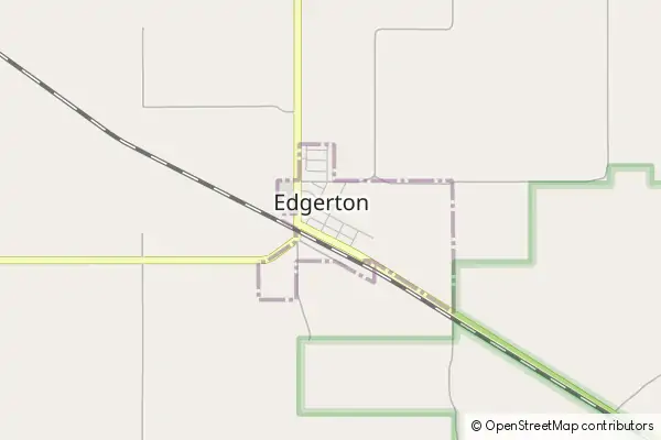 Mapa Edgerton