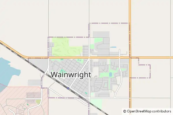 Mapa Wainwright