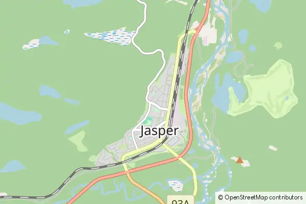 Mapa Jasper