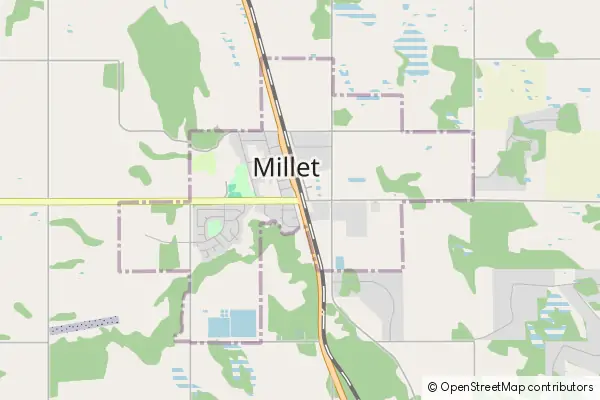 Mapa Millet