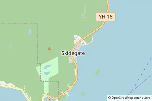 Mapa Skidegate