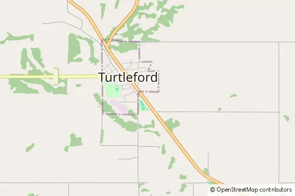 Mapa Turtleford