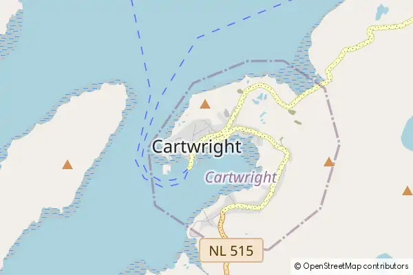 Mapa Cartwright