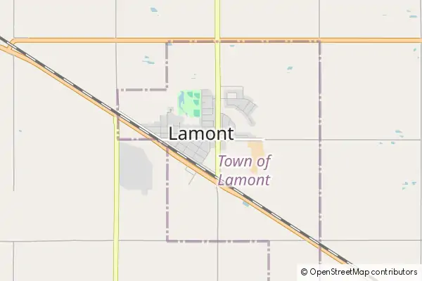 Mapa Lamont