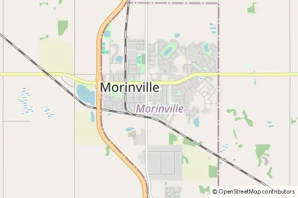 Mapa Morinville