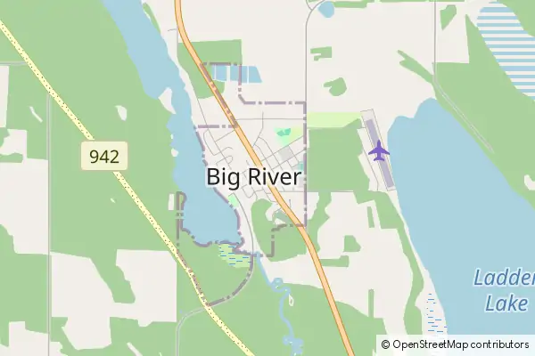 Mapa Big River