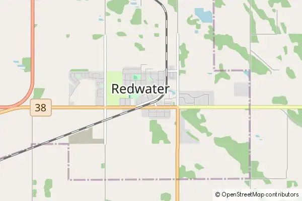 Mapa Redwater