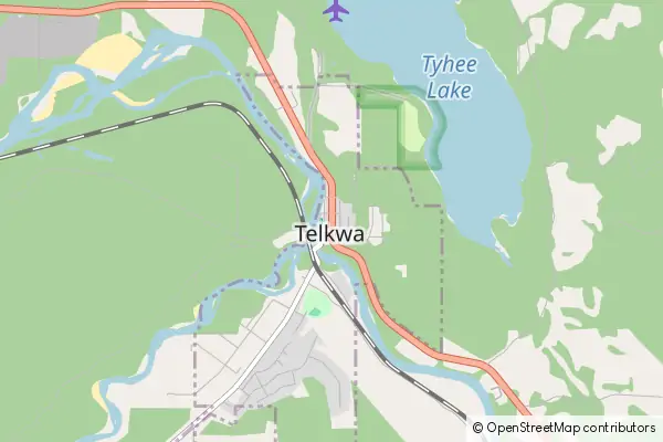 Mapa Telkwa