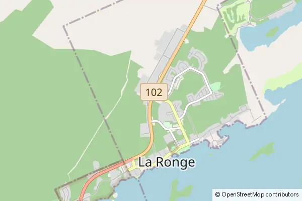 Mapa La Ronge