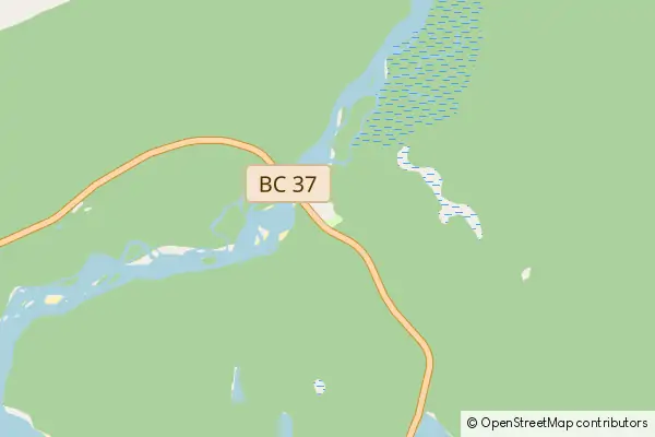 Mapa Kitimat-Stikine District