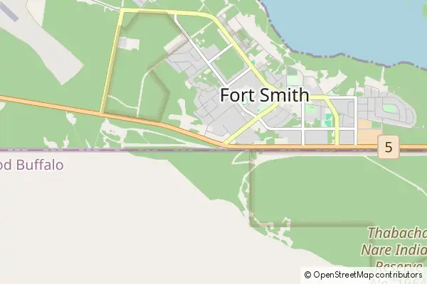 Mapa Fort Smith