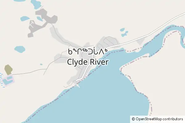 Mapa Clyde River