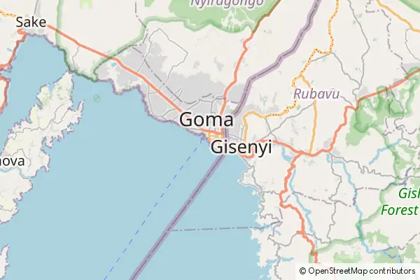 Mapa Goma