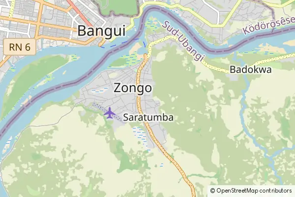 Mapa Zongo