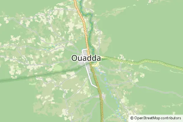 Mapa Ouadda