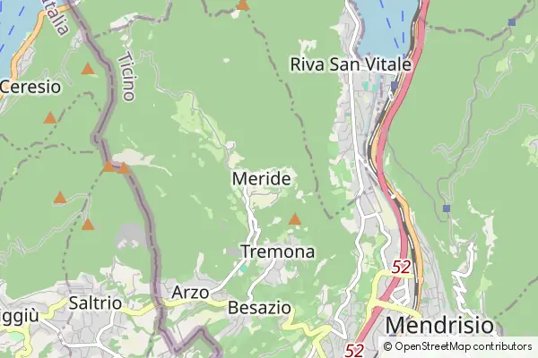 Mapa Meride