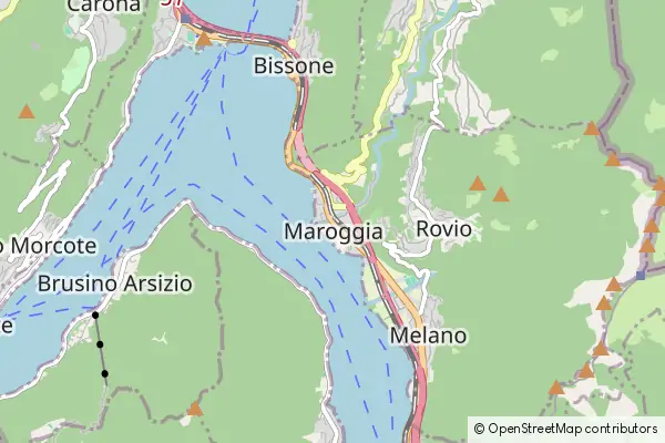 Mapa Maroggia