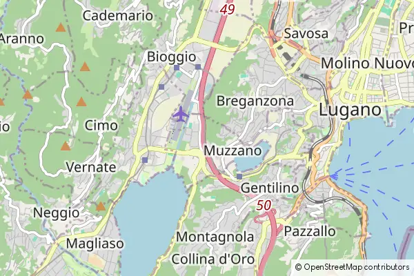 Mapa Muzzano