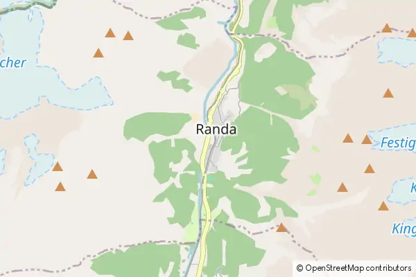 Mapa Randa