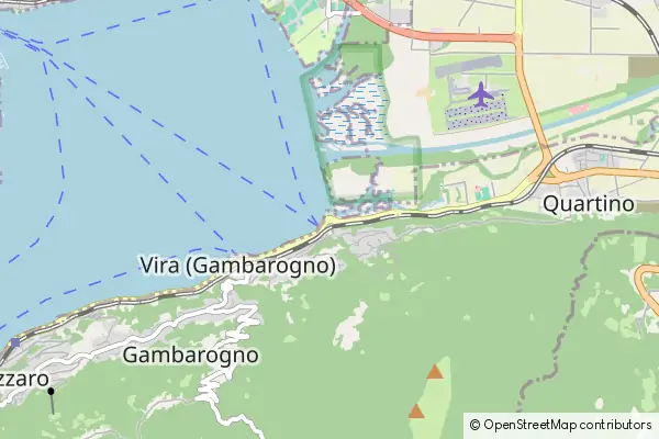 Mapa Magadino