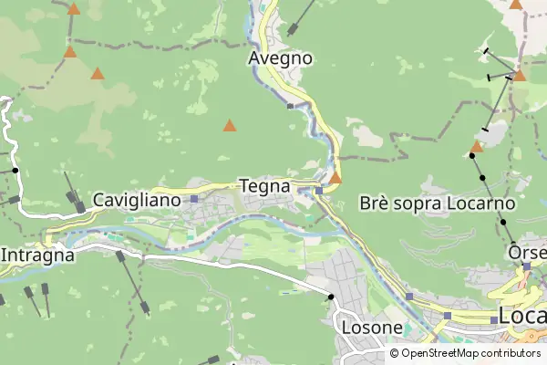 Mapa Tegna