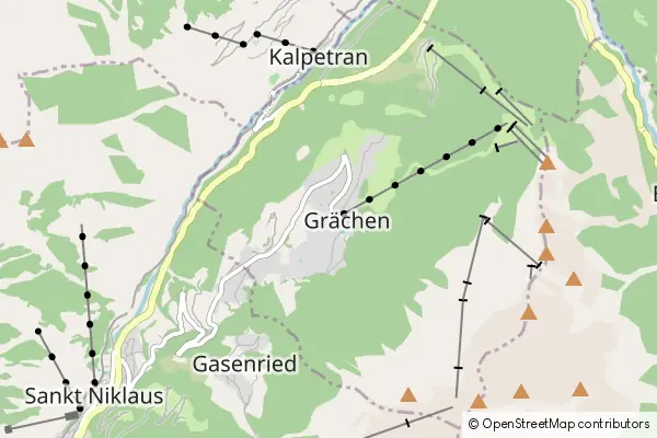 Mapa Graechen